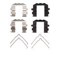 Dynamic Friction Co Disc Brake Hardware Kit, High Heat Resistance, , Front 340-03042